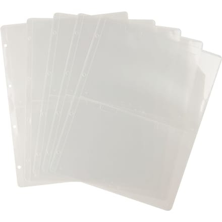 Xcut A6 mouwen voor het maken van reliëf sjablonen, 5 stuks