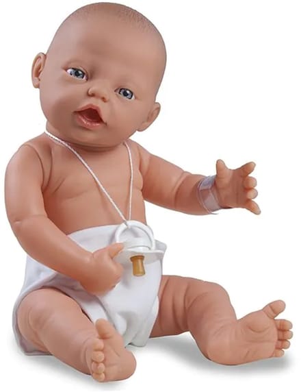 The Doll Factory Babypop 45 Cm Jongen Luca Vrolijk - UNI