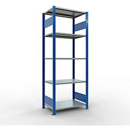 SCHULTE Lagertechnik - Boutloos basisrek - 2000x 750x500 mm, type 150 kg