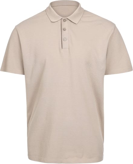 Brunotti - Domo - Polo Feather Grey - Heren - 100% Katoen - Lichtgewicht - S