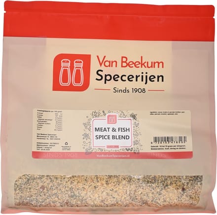 Van Beekum Specerijen - Surf & Turf Kruidenmix - 1 KG (hersluitbare stazak)
