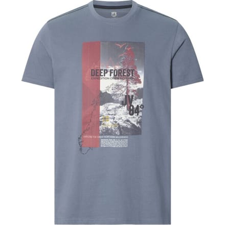 T-shirt MELFES blauw