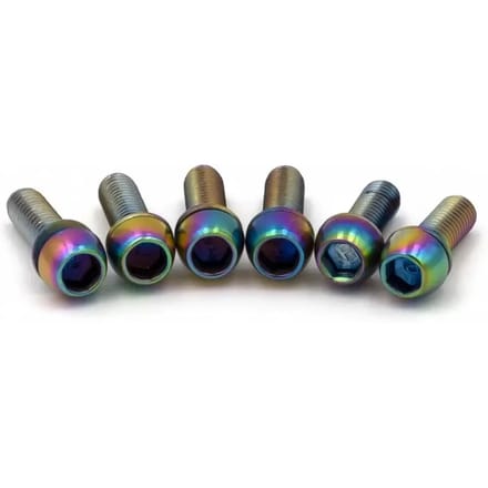 Set van 6 stengelschroeven Title ST1 Oil Slick