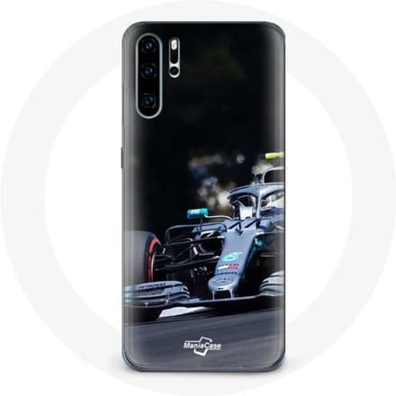 Coque - Formule 1 - Samsung Galaxy P30 Pro - Valtteri Bottas - Noir - Rigide noir