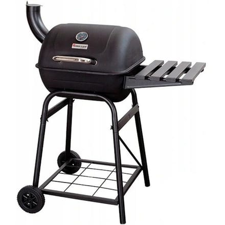 Master Grill MG508 Serie - Houtskool Locomotief BBQ - Thermometer - Rookoven