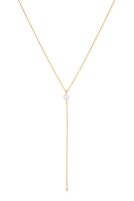 Chic by Lirette - Ketting 2 Waterparels - Goud