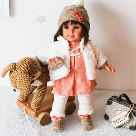 LLORENS kleding voor Martina-pop 40 cm set MIX