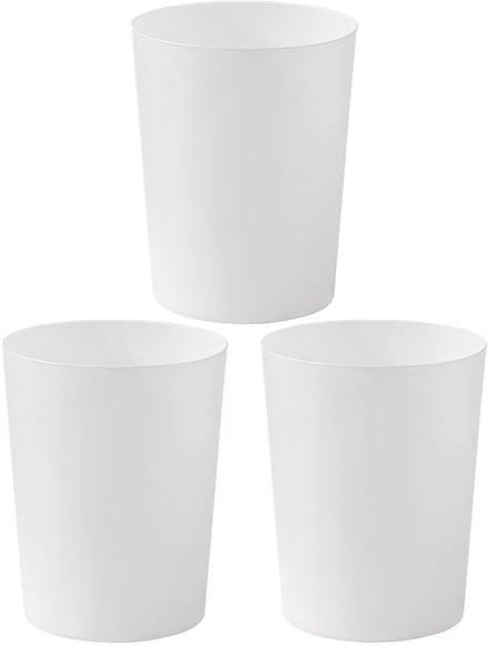 Afvalbak Set van 3 - 7.2L Prullenbak voor Keuken, Badkamer, Thuis