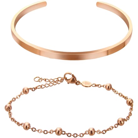 Set van 2 damesarmbanden Amelia Parker Rustle