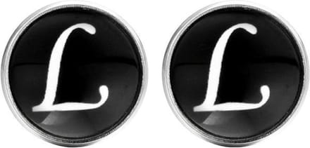 Fako Bijoux - Manchetknopen - Alfabet - Letter L
