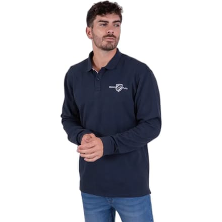 Gebreid poloshirt met lange mouwen Camberabero