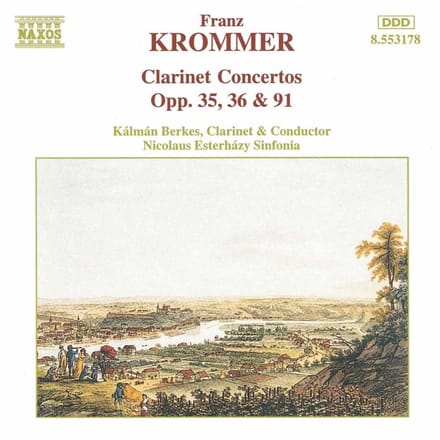 Kalman Berkes - Krommer: Clarinet Concertos (CD)