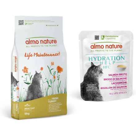 2x12kg Holistic Adult: Kalkoen & Rijst Almo Nature Holistic Kattenvoer