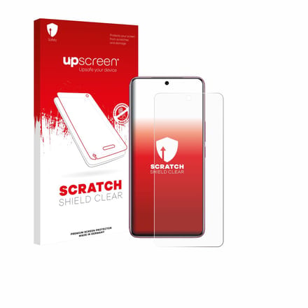 upscreen - Screenprotector voor Vivo V60e 5G - Folie Beschermfolie transparant
