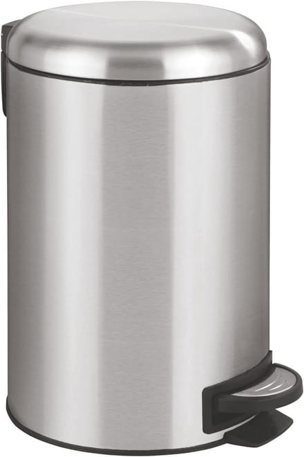 Pedaalemmer Leman 12L - RVS, Soft-Close, Elegant Design voor Keuken en Badkamer