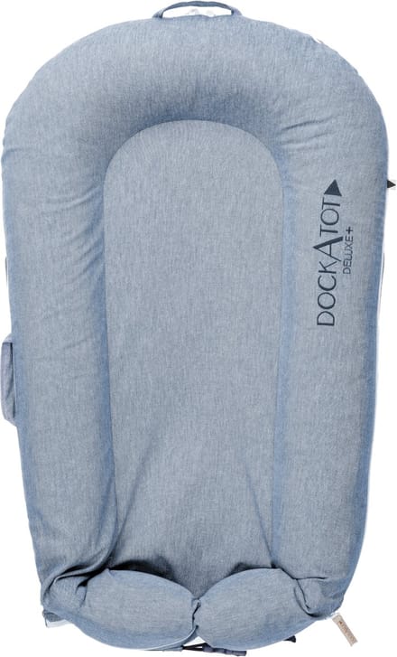 DockATot Deluxe+ Babynestje Indigo Chambray