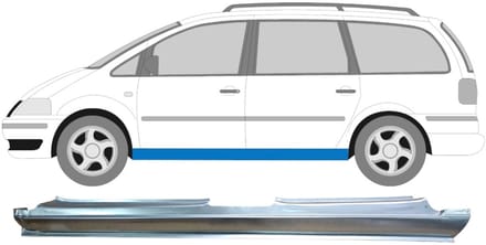 Volledige dorpel voor Ford Galaxy 1995-2010 / Links