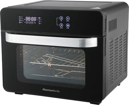 Multifunctionele heteluchtfriteuse en oven 24 liter met 11 programma's