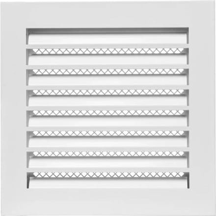 Europlast Metalen rooster industrieel 200x200mm wit - MRF2020