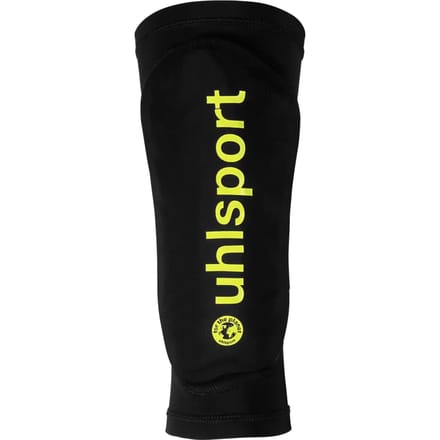 Uhlsport X Plate Scheenbeschermer - Zwart / Fluogeel | Maat: L