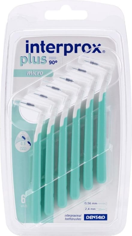 Interprox Plus Micro - 2,4 mm - 3 x 6 stuks
