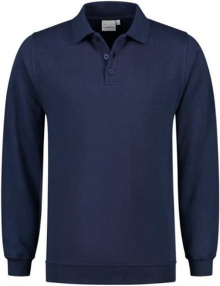 Santino Robin Polo Sweater lange mouw - Marine - S