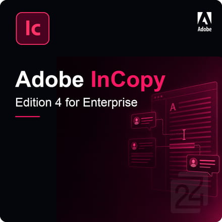 Adobe InCopy - Edition 4 for Enterprise 1 - 9 Gebruiker(s)