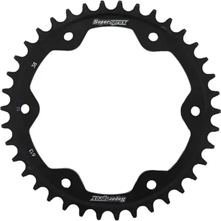 Motorfiets kroon Supersprox RFE-613:38-BLK # 50-29050-38 # 71900-38