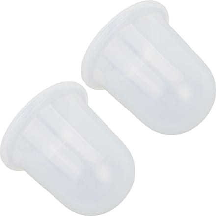 2 stuks Cupping Set Transparant Siliconen Spierontspanning Cupping Therapie Set voor Gezichts Lichaamsmassage white
