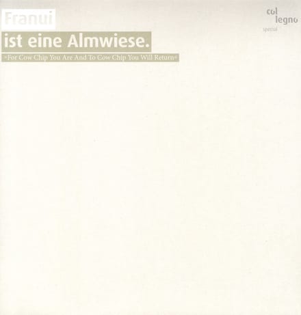 Franui - Franui Ist Eine Almwiese (LP)