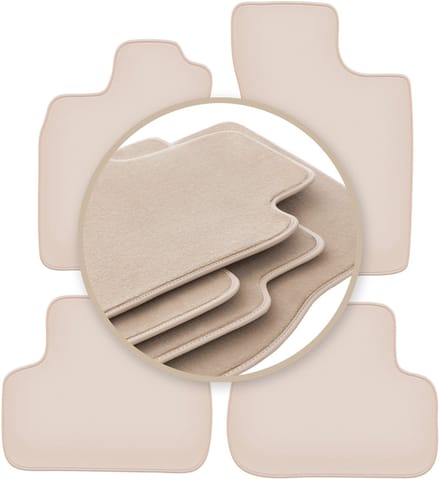 PREMIUM beige matten voor: Renault Twingo I hatchback 1993-2006