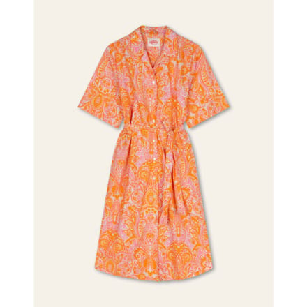 Oilily Date Jurk- maat38 Oranje Crush