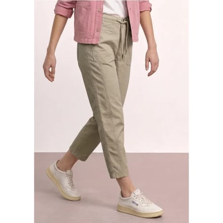 Barrel Leg broek van Twill