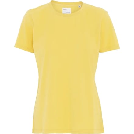 Dames-T-shirt Colorful Standard Light Organic lemon yellow