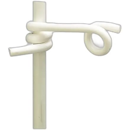 Beaumont Pigtail Geïsoleerd Handvat Wit 10 mm