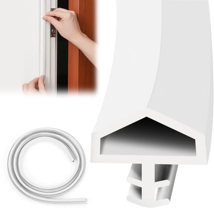 Solidchoice - Zelfklevende Deurafdichting - 12 mm voor Wind- en Geluidisolatie - 5m