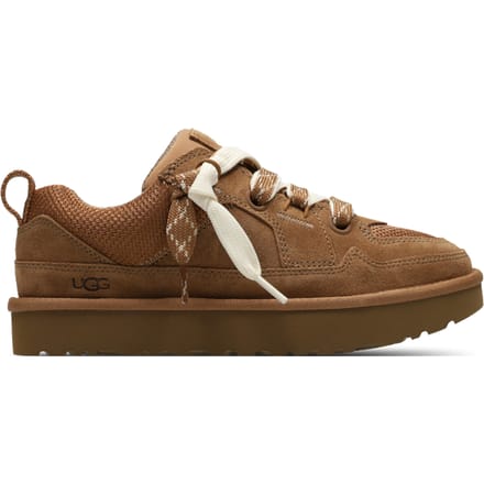 UGG® Lo Lowmel sneaker in Brown, Maat 36, Suede/Textiel/Gerecyclede Materialen