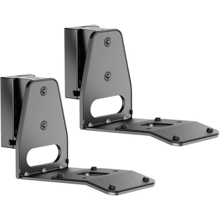 My Wall HS41L Wandbeugel voor luidspreker Kantelbaar, Draaibaar Zwart 2 stuk(s)