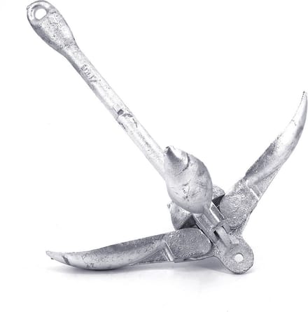 Raptor Klap Anker 4 KG - Opvouwbaar Bootanker voor Kajak & Rubberboot