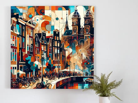 Kunstprint | Wanddecoratie | Forex | 100 × 100 cm