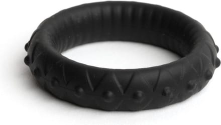 Sport Fucker - Trailblazer Cockring - Liquid Siliconen - Zwart