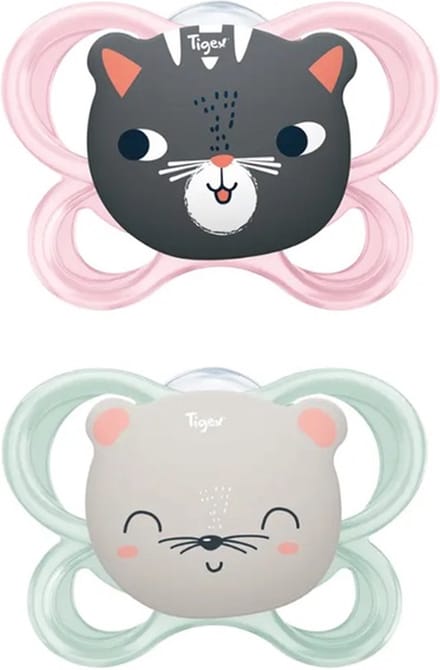 Tigex | 2 Mini Fopspenen | 6- 18 m | 6-18 maanden