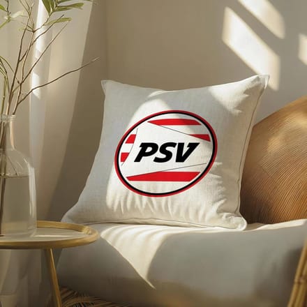 Psve-Eindhoven Kussensloop Kussensloop, Dubbelzijdig Bedrukt, Bankkussen, Slaapkamer Hoofdeinde Short plush 40*40(CM)-1Pcs