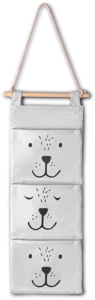Hangende speelgoed organizer NK-403 Nukido – grijs
