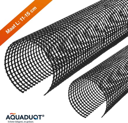Aquaduqt Gootdrain L - Bladvanger - ⌀ 11-15 cm - 2 meter