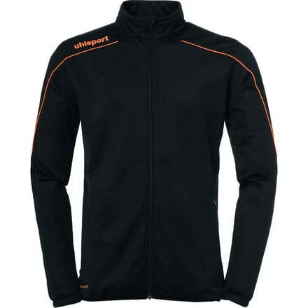 Uhlsport Stream 22 Polyestervest Kinderen - Zwart / Fluo Oranje | Maat: 164