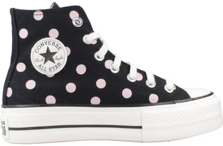 CONVERSE CHUCK TAYLOR ALL STAR LIFT PLATFORM POLKA DOTS Zwart 37,5 EU