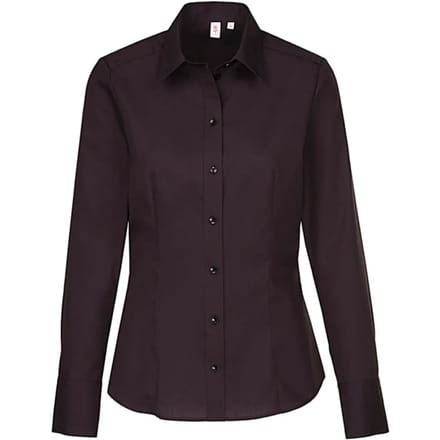Dames lange mouwen button-down shirt Seidensticker Regular Fit Kent