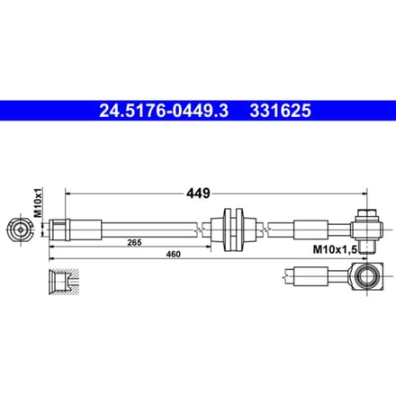 Remleiding ATE 24.5176-0449.3