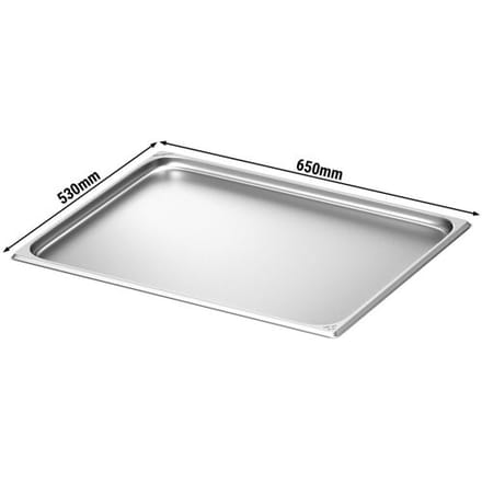 GGM Gastro (6 Stück) Edelstahl-Behälter GN 2/1 - Höhe: 20mm